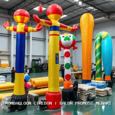balon promosi menari Cirebon