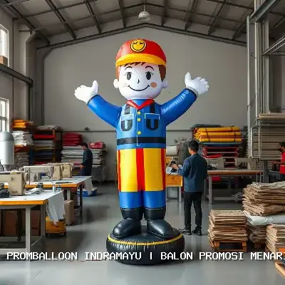 balon promosi menari Indramayu