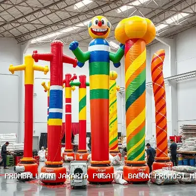 balon promosi menari Jakarta Pusat