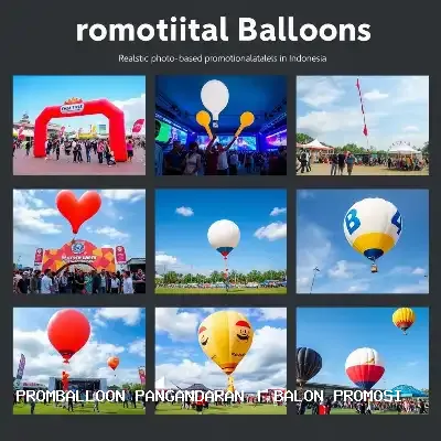 balon promosi Pangandaran