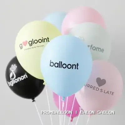 Balon Sablon Berkualitas dari PromBalloon