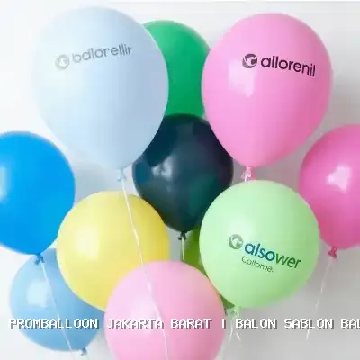 balon sablon balon printing Jakarta Barat