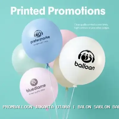 balon sablon balon printing Jakarta Utara