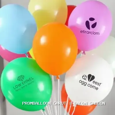 Balon Sablon Garut: Solusi Dekorasi Terbaik