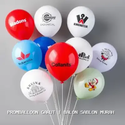 balon sablon murah Garut