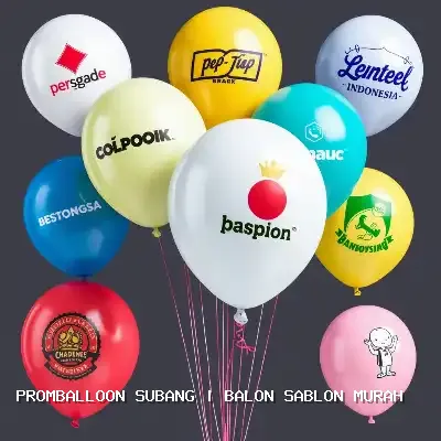 balon sablon murah Subang