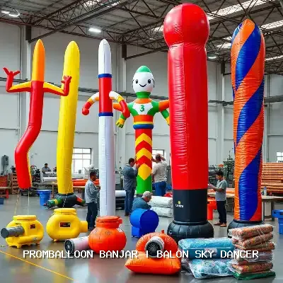 Balon Sky Dancer Banjar – Menarik Perhatian Dengan Gerakan Menawan
