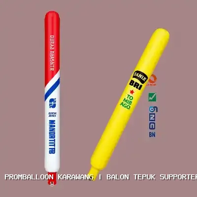 balon tepuk supporter Karawang