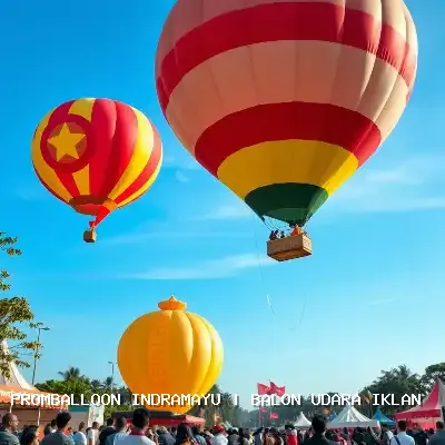 balon udara iklan Indramayu