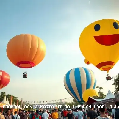 balon udara iklan Jakarta Utara