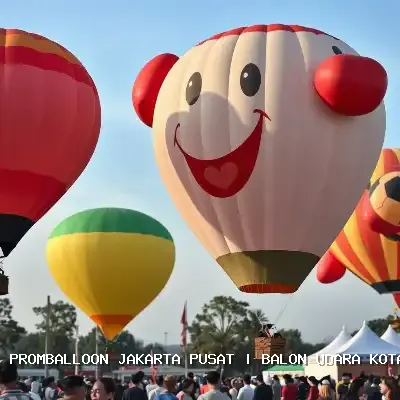 balon udara kotak Jakarta Pusat