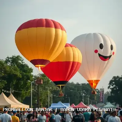 balon udara pesawat Banjar
