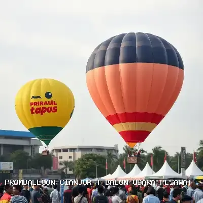 balon udara pesawat Cianjur