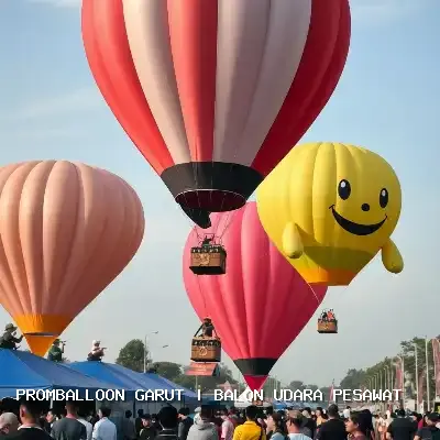 balon udara pesawat Garut
