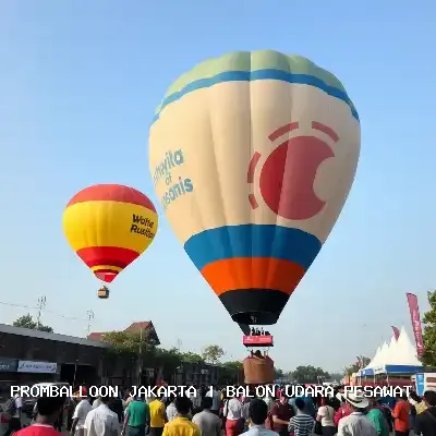 balon udara pesawat Jakarta