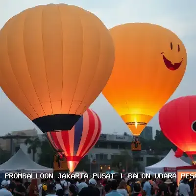 balon udara pesawat Jakarta Pusat