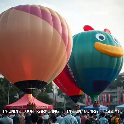 balon udara pesawat Karawang