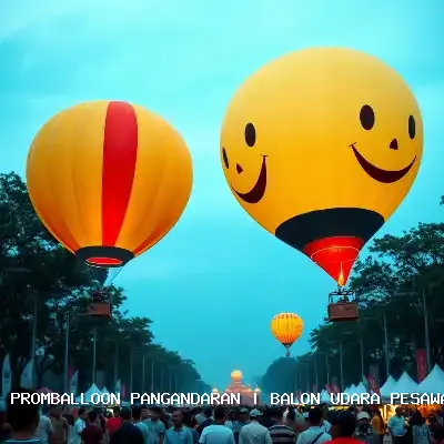 balon udara pesawat Pangandaran