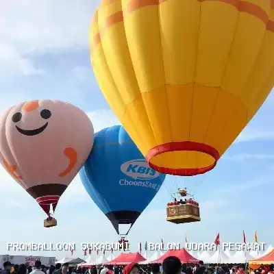 balon udara pesawat Sukabumi
