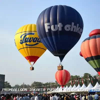 balon udara promosi Jakarta Pusat