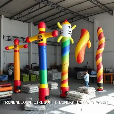 boneka balon menari Cirebon