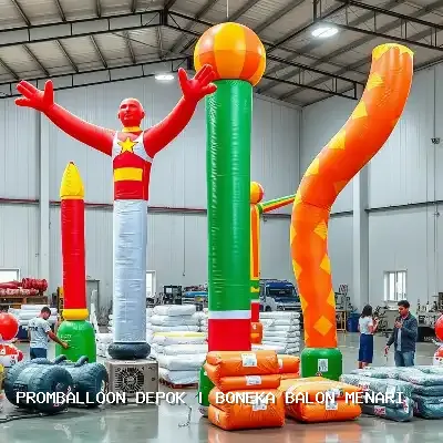 boneka balon menari Depok