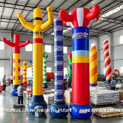 boneka balon menari Jakarta Pusat