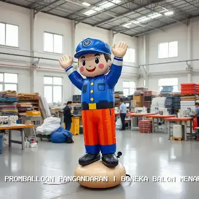 boneka balon menari Pangandaran