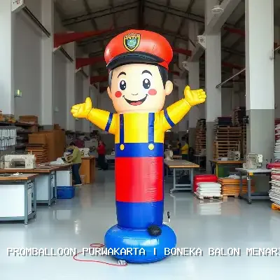 boneka balon menari Purwakarta