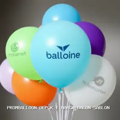 harga balon sablon Depok