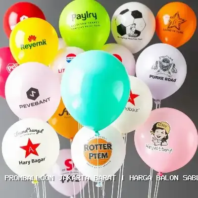 harga balon sablon Jakarta Barat