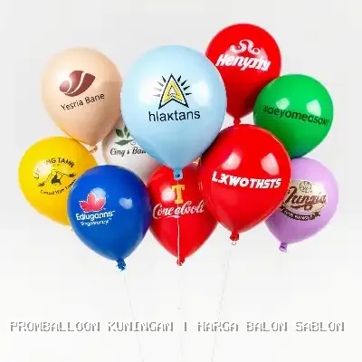 harga balon sablon Kuningan
