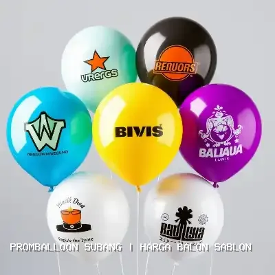 harga balon sablon Subang