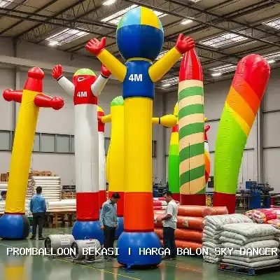 harga balon sky dancer promosi Bekasi
