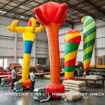 harga balon sky dancer promosi Cimahi