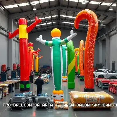 harga balon sky dancer promosi Jakarta