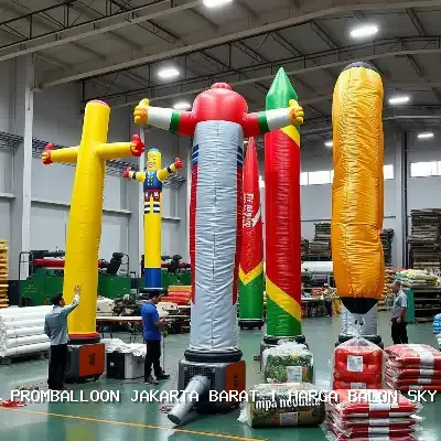harga balon sky dancer promosi Jakarta Barat