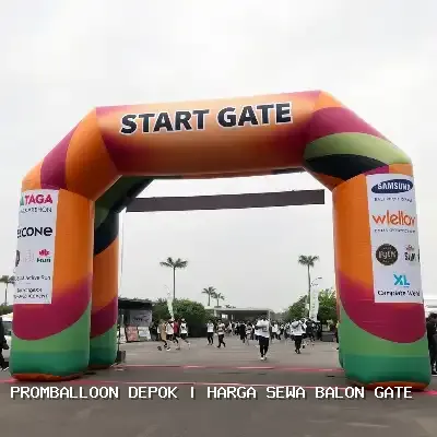 harga sewa balon gate Depok