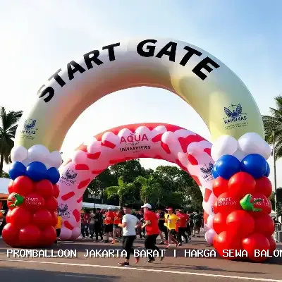 harga sewa balon gate Jakarta Barat