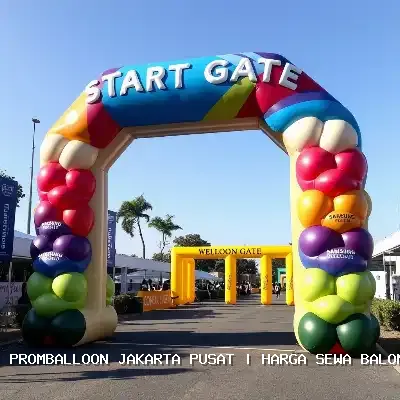 harga sewa balon gate Jakarta Pusat