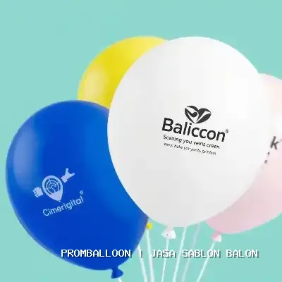 jasa sablon balon