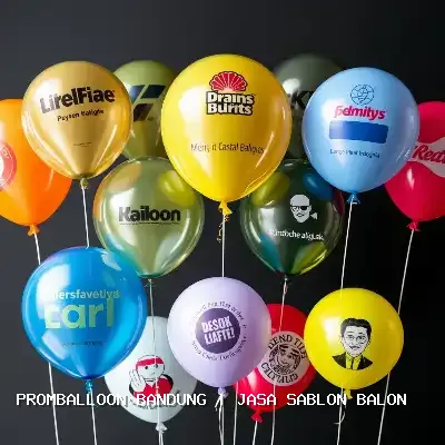 jasa sablon balon Bandung