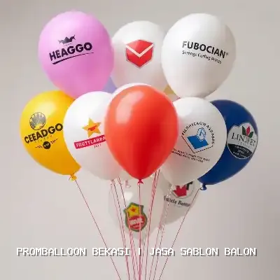 jasa sablon balon Bekasi