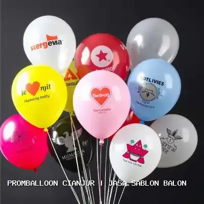 jasa sablon balon Cianjur
