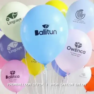 jasa sablon balon Depok