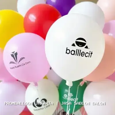 jasa sablon balon Jakarta