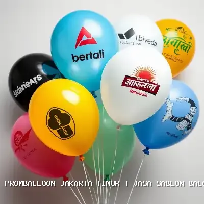 jasa sablon balon Jakarta Timur