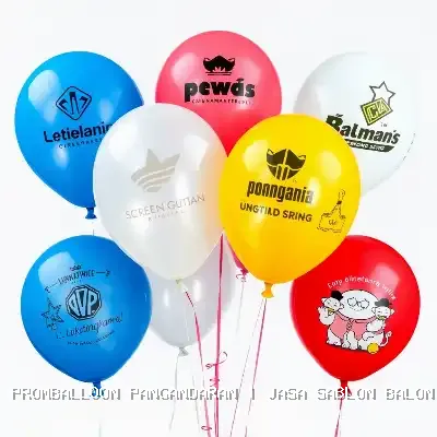 jasa sablon balon Pangandaran