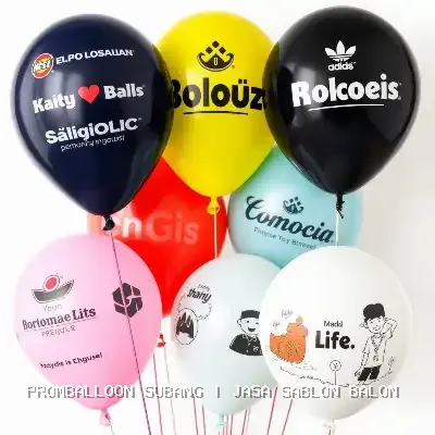 jasa sablon balon Subang