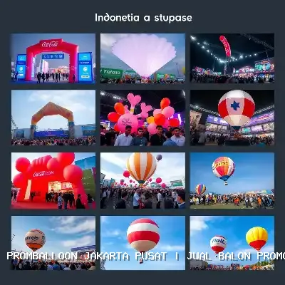 jual balon promosi Jakarta Pusat